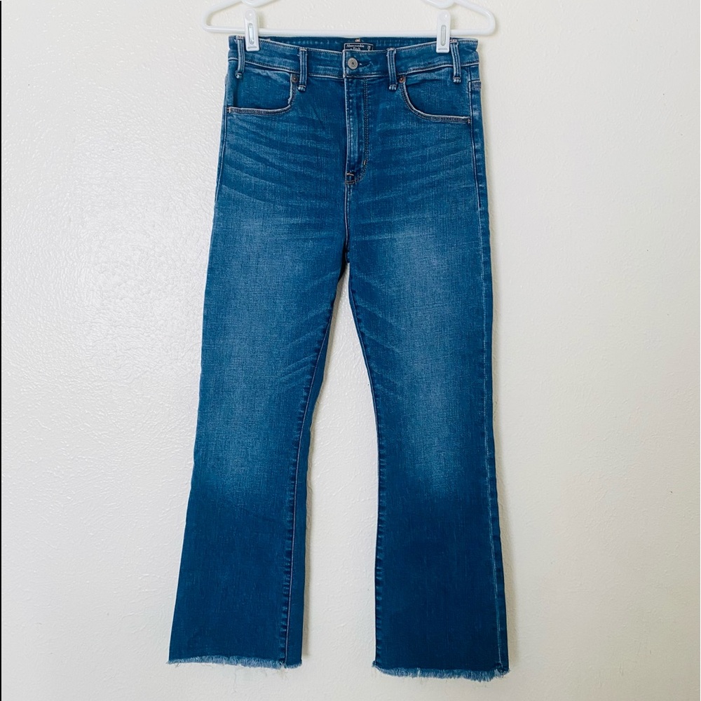 Abercrombie & Fitch Simone High Rise Ankle Flare 8